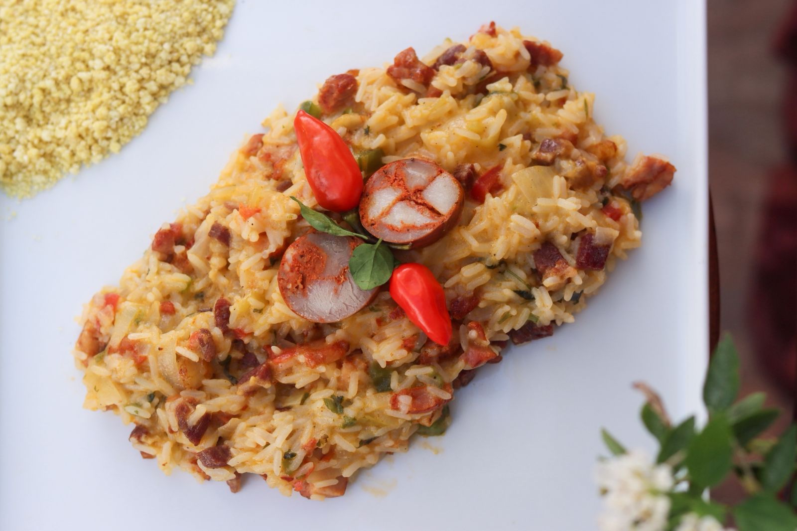 Arroz com Chouriço